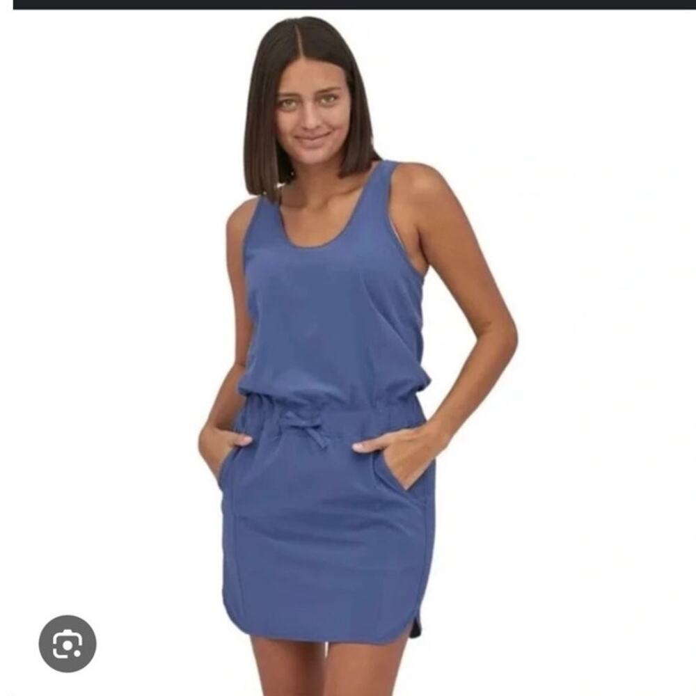 Patagonia Blue Mini Dress